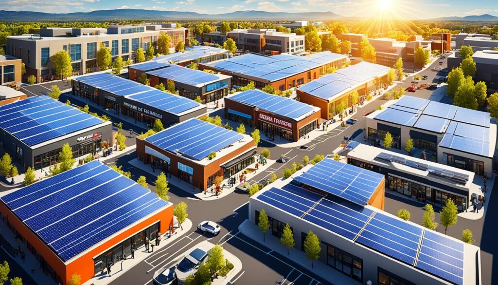 Comercio com Energia Solar