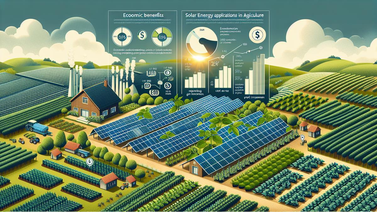 Benefícios Econômicos das Aplicações de Energia Solar em Agricultura